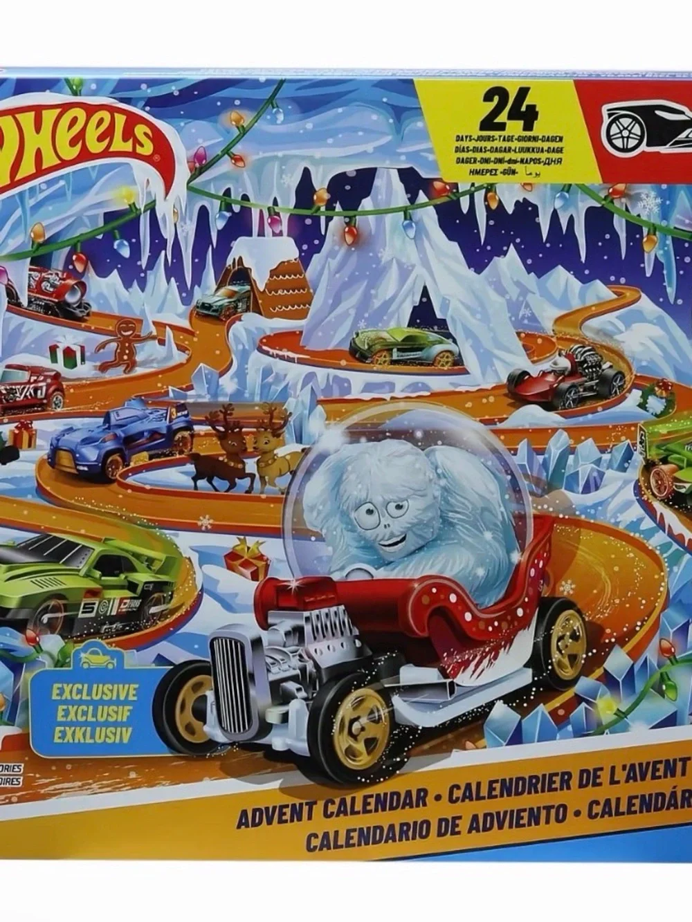NEW NEVER OPENED Hot Wheels Holiday Advent Calendar